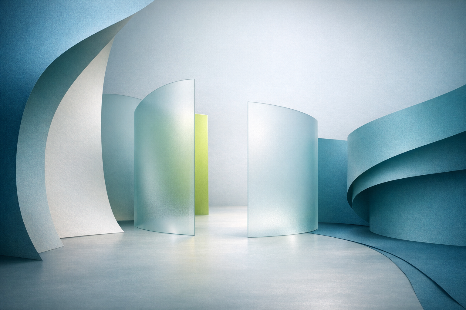 Absztrakt vizuál a nyugodt, partneri kapcsolatfelvételhez.