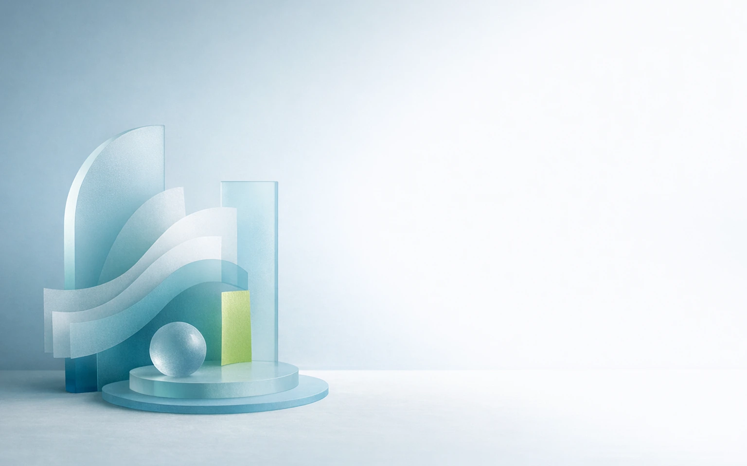 Absztrakt vizuál, amely a biztonságot, szakmaiságot és innovációt jeleníti meg.